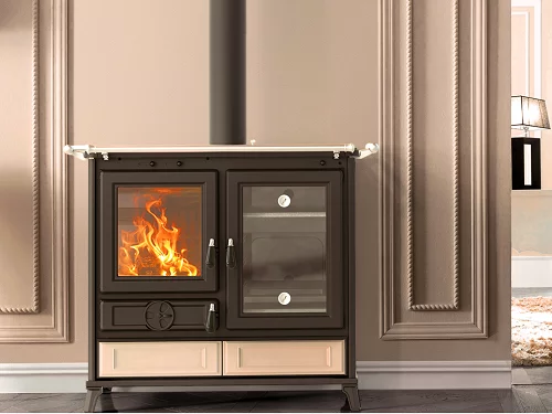 THERMOROSSI - Viola - Le style rationnel de cette cuisinière donnera à votre cuisine une personnalité unique et exclusive