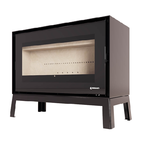 UNGARO - Inux 90 Free - Un poêle à bois au style traditionnel au rendement élevés.