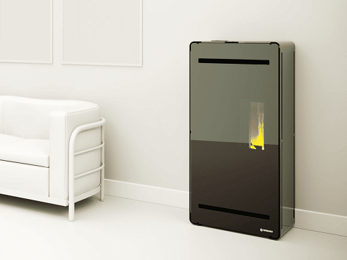 UNGARO - Zefy - Un poêle à pellet ventilé étanche compact pour sublimer votre espace de vie