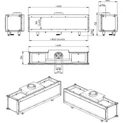 Foyer Danta 1400 Wanders (dimensions) - Ets Bonnel