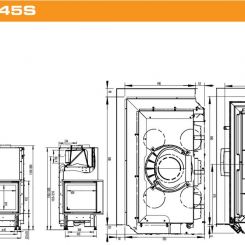 AUSTROFLAMM 89x49x45S - 89x49x57S - Ets Bonnel