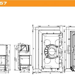 AUSTROFLAMM 89x49x45S - 89x49x57S - Ets Bonnel