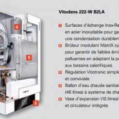 VIESSMANN - Vitodens 222W (Fonctionnement)