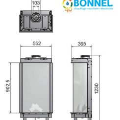 WANDERS Lenga 500 (dimenions) - Ets Bonnel