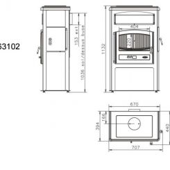 363102 Eco GODIN - Ets Bonnel (Dimensions)