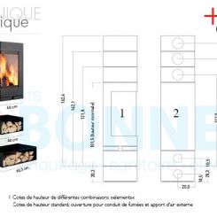 Elements angle SKANTHERM - Ets Bonnel - dimensions